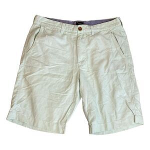 J Crew The 11" Club Golf Shorts Mint Green Chino Khaki Flat Front 31